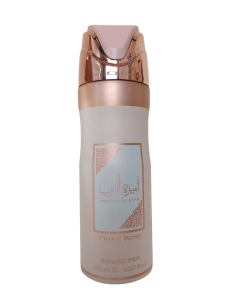 DESODORANTE SPRAY AMEERAT AL ARAB PRIVE ROSE LATTAFA ORIGINAL MUJER