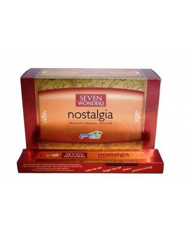 INCIENSO NOSTALGIA - SEVEN WONDERS SRI DURGA - 15 GR