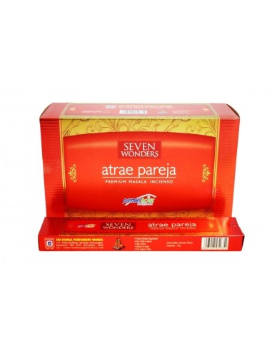 INCENSO ATRAI PARCEIRO - SEVEN WONDERS SRI DURGA - 15 GRAMAS