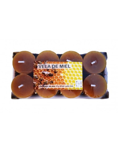 Velitas de miel natural tamaño grande 15 cm pack de 2 uds - Herbolario Las  Gemelas
