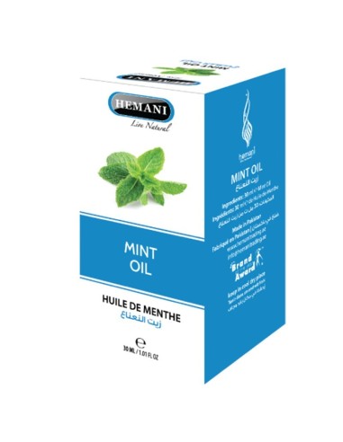 ÓLEO DE MENTA - NATURAL - HEMANI - 30 ML