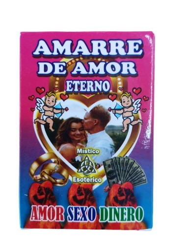 JABÓN ESOTÉRICO AMOR AMARRAÇÃO - 100GR