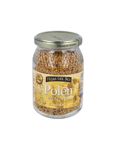 100% PÓLEN DE FLOR - HIJAS DEL SOL - ORIGEM ESPANHOLA - FRASCO DE PÓLEN DE GRÃOS 230 GR