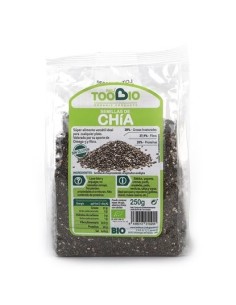 SEMENTES DE CHIA BIO - TOOBIO - 250 GRAMAS