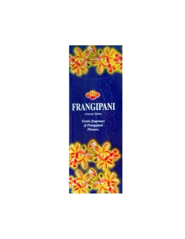 INCENSO FRANGIPANI - SAC - 20 BARRAS