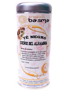 TÉ SUEÑOS DEL ALHAMBRA - TÉS DE ARTESANIA BASMA - 100GR