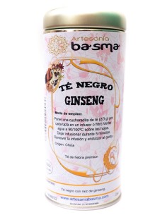 CHÁ DE GINSENG - CHÁ DE ARTESANIA BASMA - 100 GRAMAS