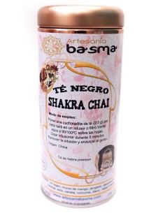 CHÁ SHAKRA CHAI - CHÁ DE ARTESANIA BASMA - 100 GRAMAS