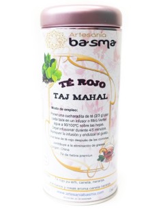 TÉ ROJO TAJ MAHAL - TÉS DE ARTESANIA BASMA - 100GR