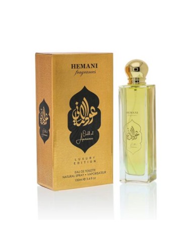 PERFUME ÁRABE OUD AL AMANEE - UNISEX - HEMANI - 100 ML