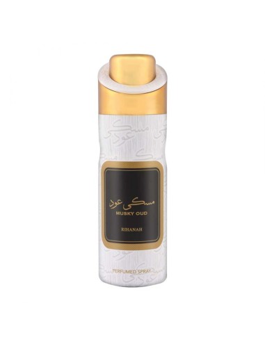 SPRAY DE DESODORANTE MUSKY OUD - RIHANAH - UNISEX - 200 ML