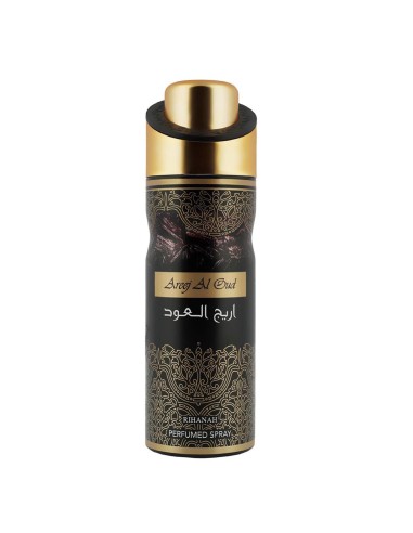 SPRAY DE DESODORANTE AREEJ AO OUD - RIHANAH - UNISEX - 200 ML