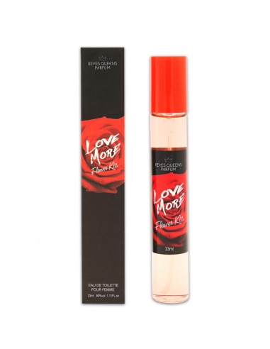 PERFUME LOVE MORE FLOWER KISS - MULHER - REYES QUEENS PARFUM - 33 ML