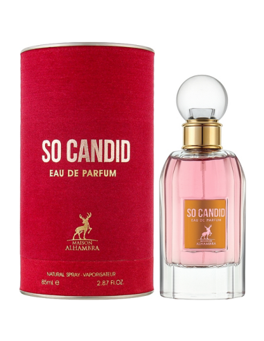 PERFUME SO CANDID - MAISON ALHAMBRA - MULHER - 85 ML