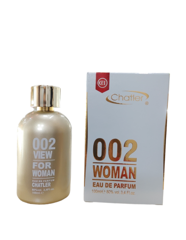 PERFUME 002 WOMAN - MULHER - CHATLER - 100 ML