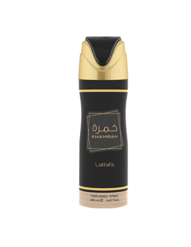 SPRAY DE DESODORANTE KHAMRAH - LATTAFA ORIGINAL - UNISEX - 200 ML