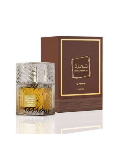 PERFUME KHAMRAH QAHWA - UNISEX - LATTAFA ORIGINAL - 100ML