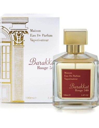 PERFUME BARAKAT ROUGE 540 - MAISON EAU DE PARFUM - UNISEX - FRAGRANCE WORLD - 100ML