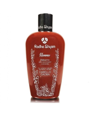 BÁLSAMO DE HENNA DE COR DE MAIONESE- RADHE SHYAM - 250 ML