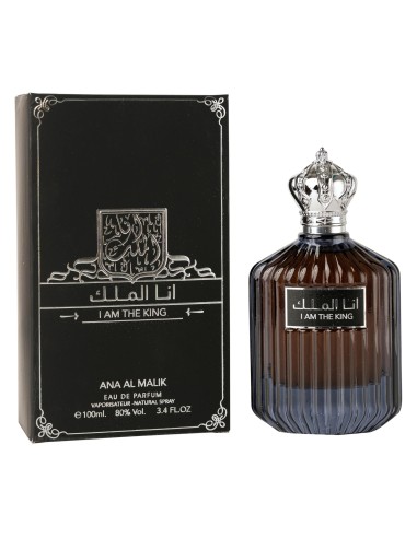 PERFUME ANA AL MALIK EU SOU O REI - HOMEM - ARD AL ZAAFARAN ORIGINAL - 100 ML