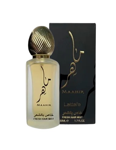 PERFUME CAPILAR MAAHIR - FRESH HAIR MIST - LATTAFA ORIGINAL - 50 ML