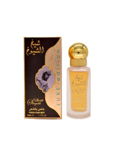 PERFUME CAPILAR SHEIKH AL SHUYUKH EDIÇÃO LUXUOSA - FRESH HAIR MIST - LATTAFA ORIGINAL - 50 ML