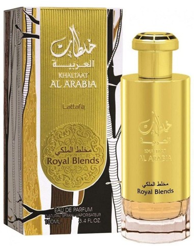 PERFUME CAPILAR KHALTAAT PARA A ARÁBIA ROYAL BLENDS - FRESH HAIR MIST - LATTAFA ORIGINAL - 50 ML