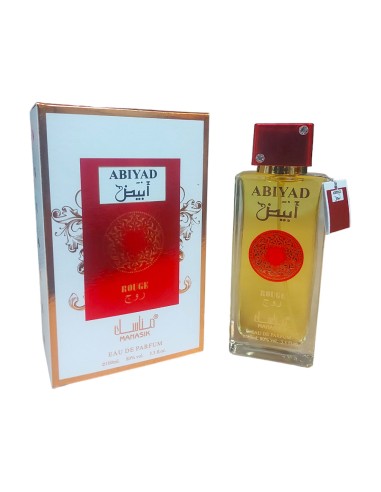 PERFUME ABIYAD ROUGE - UNISEX - MANASIK - 100 ML