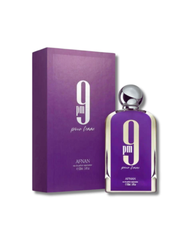 PERFUME 9 PM EAU DE PARFUM POUR FEMME - MUJER - AFNAN - 100ML