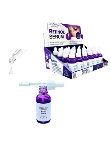 SERUM RETINOL ANTI-ENVELHECIMENTO + PELE SUAVE - DDONNA - 30 ML