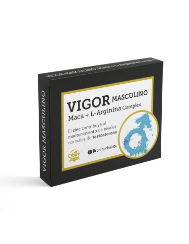 VIGOR MASCULINO - OBIRE - 15 COMPRIMIDOS