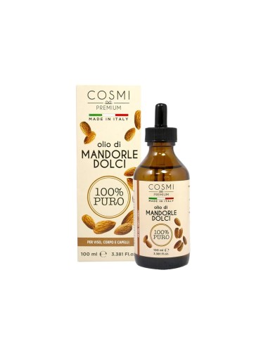 ÓLEO DE AMÊNDOAS PURO - COSMI MILANO - 100 ML