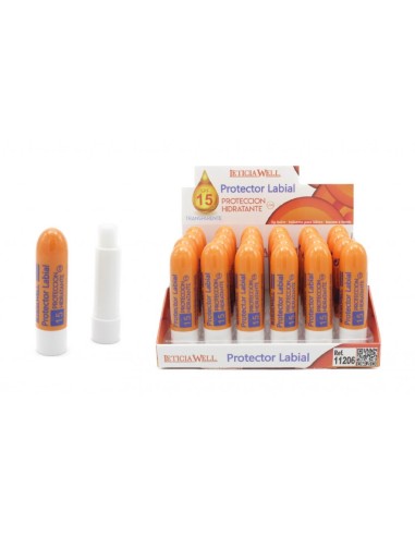 PROTECTOR LABIAL CON 15 SPF - LABIOS HIDRATADOS Y PROTEGIDOS - LETICIA WELL