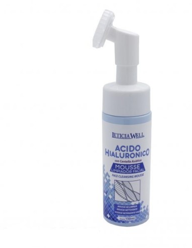 SABÃO FACIAL ESPUMOSO ÁCIDO HIALURÓNICO - LETICIAWELL - 150 ML