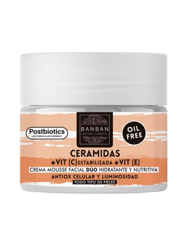 CREMA FACIAL CERAMIDAS - BANBAN - 50 Ml