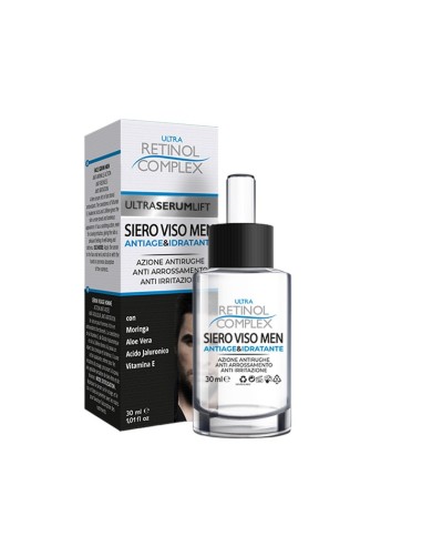 SERUM FACIAL ANTIARRUGAS PARA HOMBRE - RETINOL COMPLEX - 30 ML