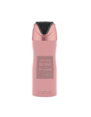 DESODORANTE SPRAY VELVET ROSE - LATTAFA ORIGINAL - MUJER - 200ML