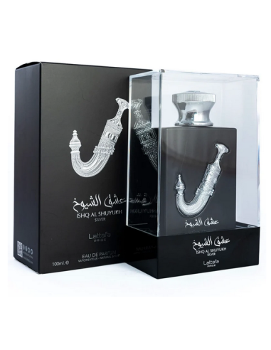 ISHQ AL SHUYUKH PRATA LATTAFA PRIDE PERFUME - HOMEM - ORIGINAL LATTAFA - 100ML