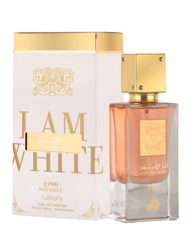 PERFUME ANA ABIYEDH POUDREE - MULHER - ORIGINAL LATTAFA - 60ML