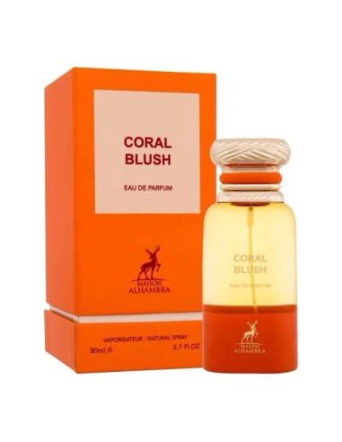 PERFUME CORAL BLUSH - MAISON ALHAMBRA - UNISEX - 80ML