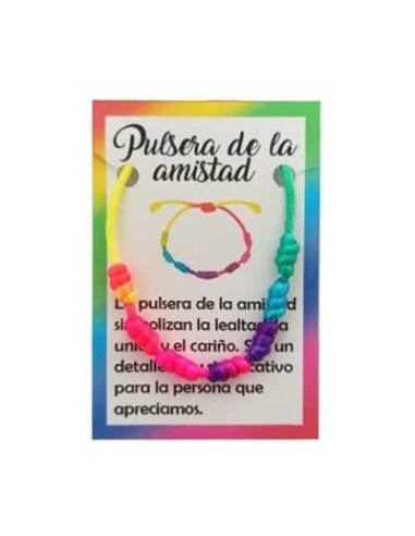 PULSERA AMISTAD DE LOS 7 NUDOS