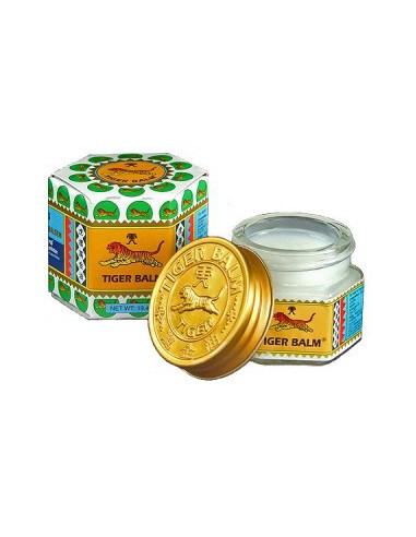 BALSAMO DE TIGRE BLANCO - ORIGINAL - INGLÊS- TIGER BALM WHITE - 21GR