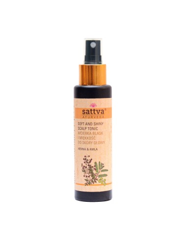 TÓNICO CAPILAR DE HENNA Y AMLA - SATTVA AYURVEDA - 100ML