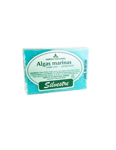 JABON DE ALGAS MARINAS - JABÓN TONIFICANTE Y ADELGAZANTE - SILVESTRE - 100GR