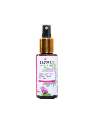 TÓNICO FACIAL AGUA ROSA - SATTVA AYURVEDA - 100ML