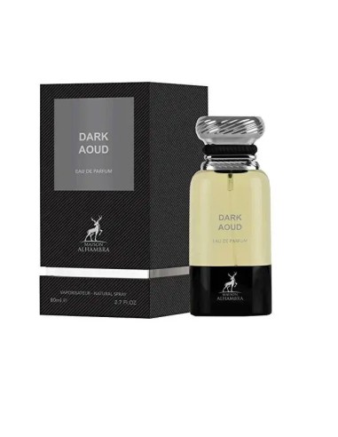 PERFUME DARK AOUD - MAISON ALHAMBRA - UNISEX - 80ML