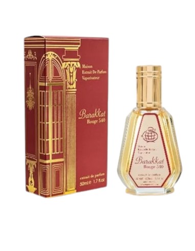 PERFUME BARAKKAT ROUGE 540 EXTRAIT - MUJER - FRAGRANCE WORLD - 50ML