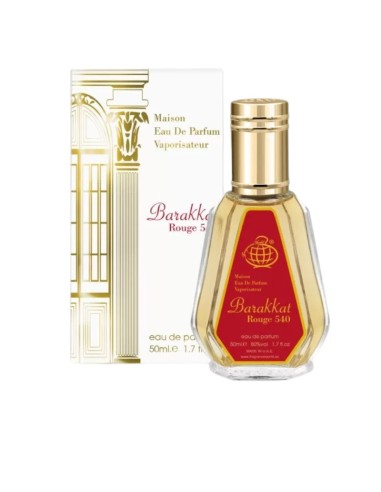 PERFUME BARAKKAT ROUGE 540 - UNISEX - FRAGRANCE WORLD - 50ML