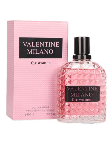 PERFUME VALENTINE MILANO FOR WOMEN - MUJER - FRAGRANCE COUTURE - 100ML