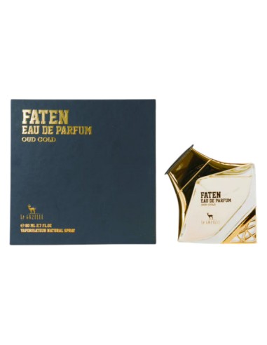 PERFUME FATEN OUD GOLD - EAU DE PARFUM - UNISEX - LE GAZELLE - 80 ML